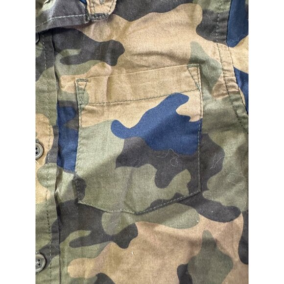 Cat & Jack boys shirt size S (6/7) Camouflage Button-Up - Picture 8 of 8